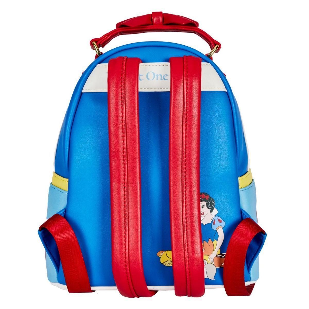 LOUWDBK2137 Snow White and the Seven Dwarfs - Bow Handle Mini Backpack - Loungefly - Titan Pop Culture