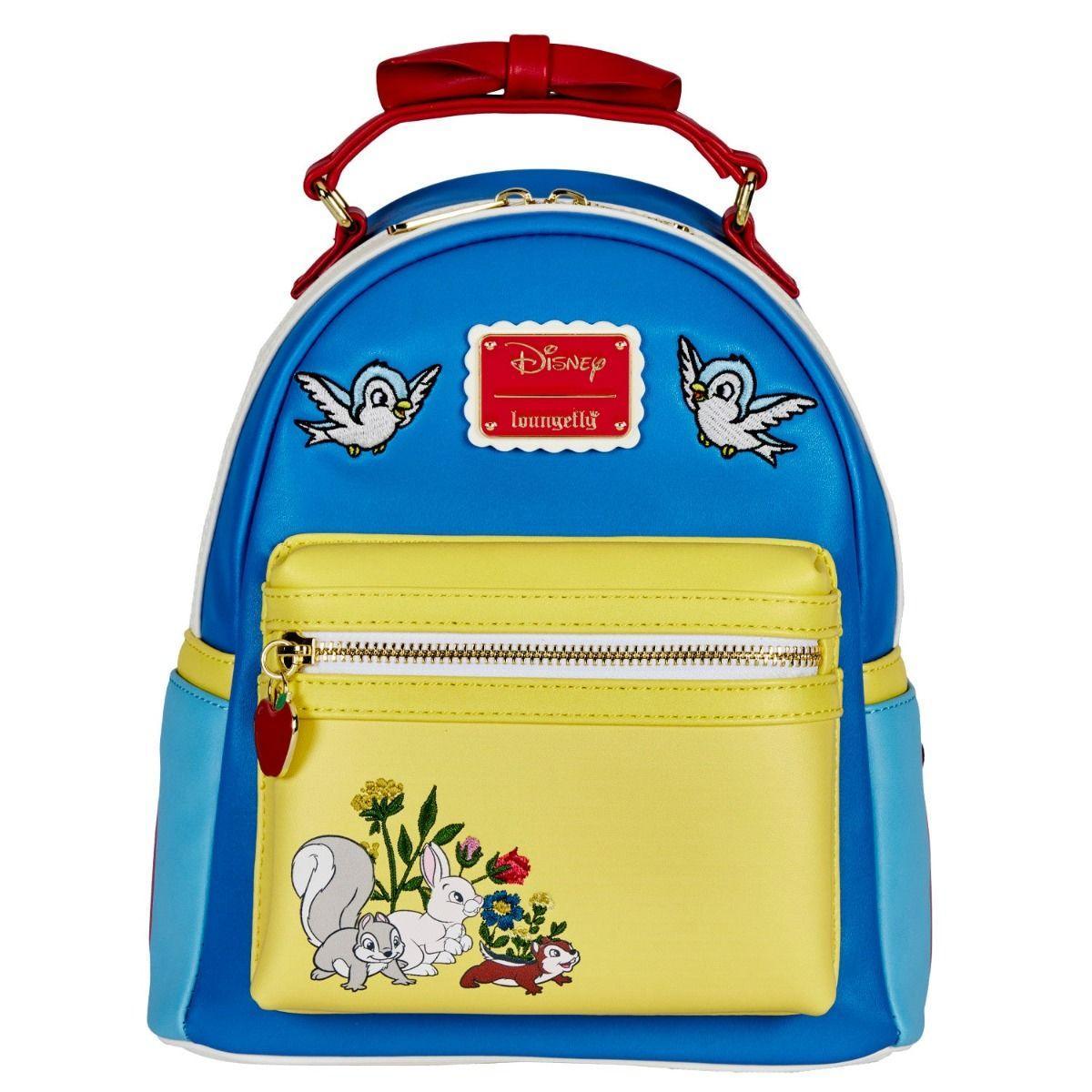 LOUWDBK2137 Snow White and the Seven Dwarfs - Bow Handle Mini Backpack - Loungefly - Titan Pop Culture