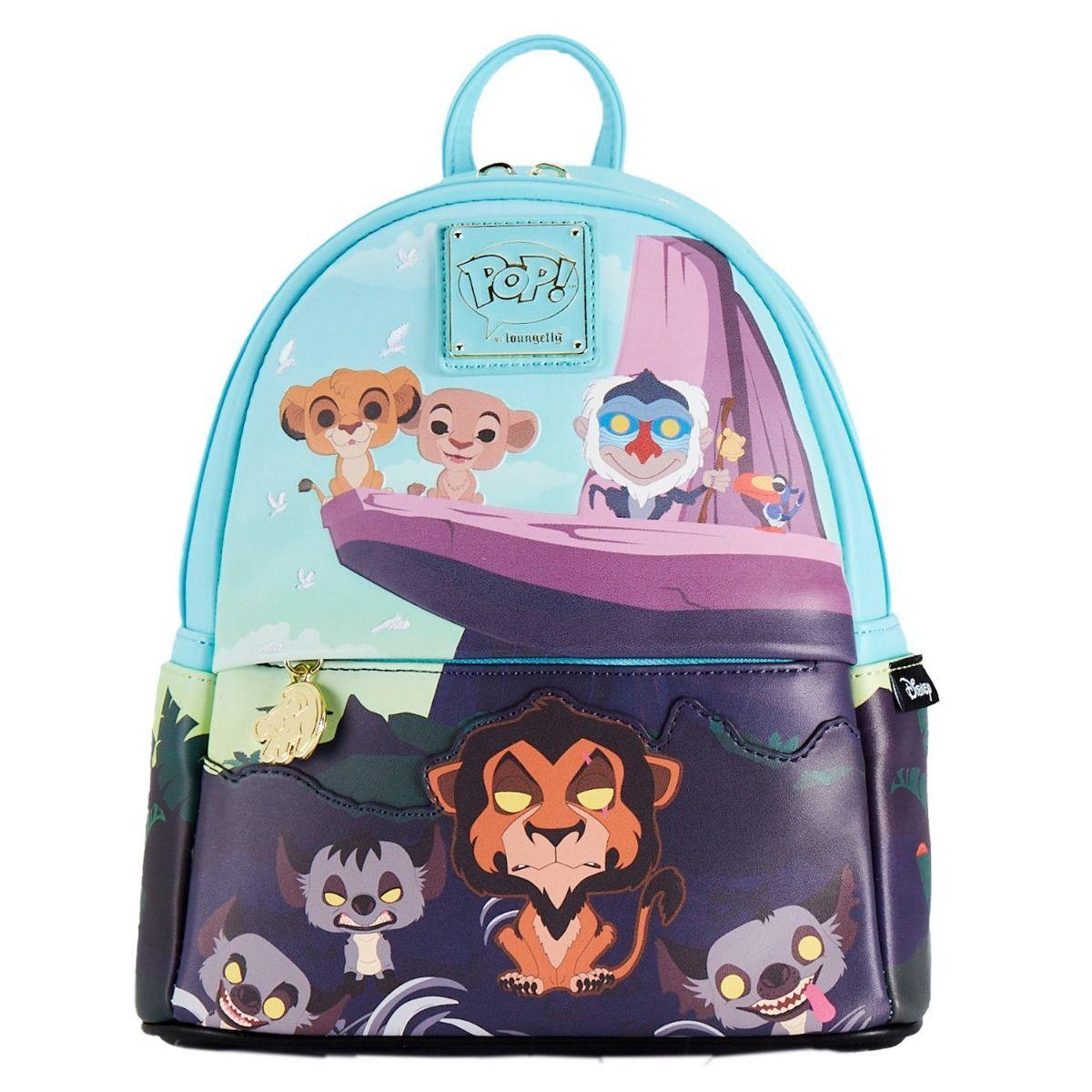 LOUWDBK2147 Lion King - Pride Rock Mini Backpack - Loungefly - Titan Pop Culture