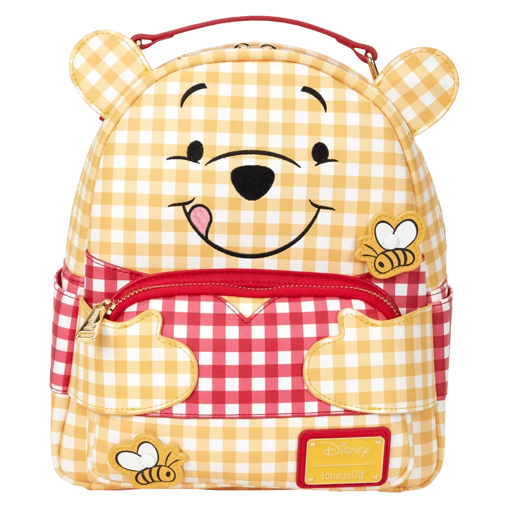 LOUWDBK2202 Winnie the Pooh - Pooh Gingham Mini Backpack - Loungefly - Titan Pop Culture