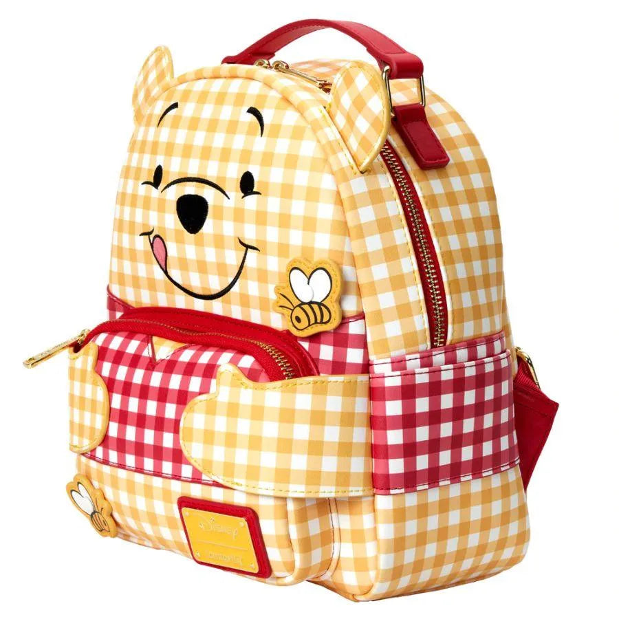 LOUWDBK2202 Winnie the Pooh - Pooh Gingham Mini Backpack - Loungefly - Titan Pop Culture