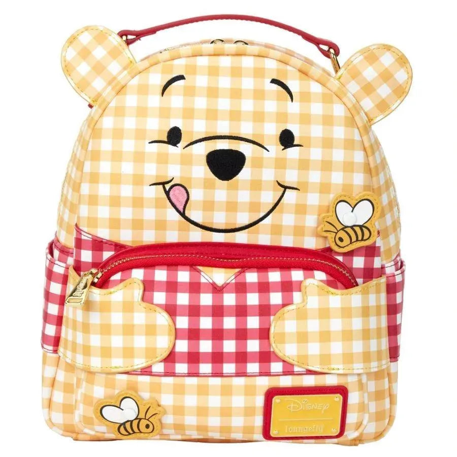 LOUWDBK2202 Winnie the Pooh - Pooh Gingham Mini Backpack - Loungefly - Titan Pop Culture