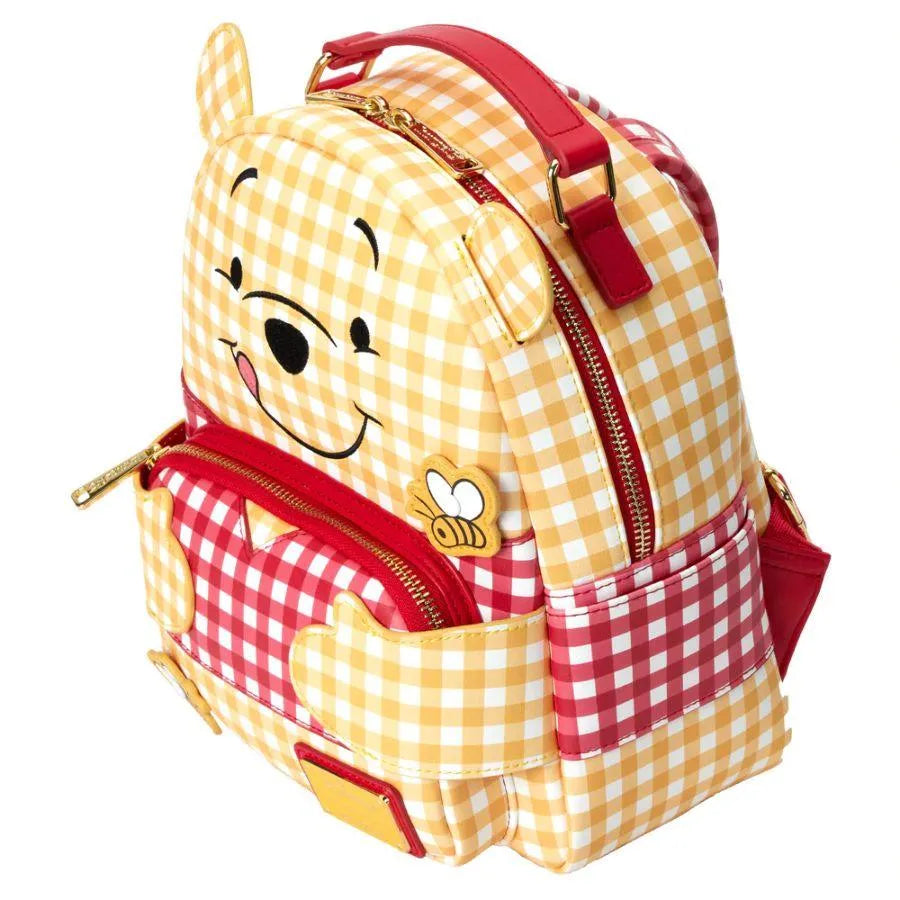 LOUWDBK2202 Winnie the Pooh - Pooh Gingham Mini Backpack - Loungefly - Titan Pop Culture