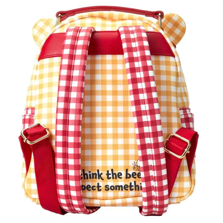 LOUWDBK2202 Winnie the Pooh - Pooh Gingham Mini Backpack - Loungefly - Titan Pop Culture