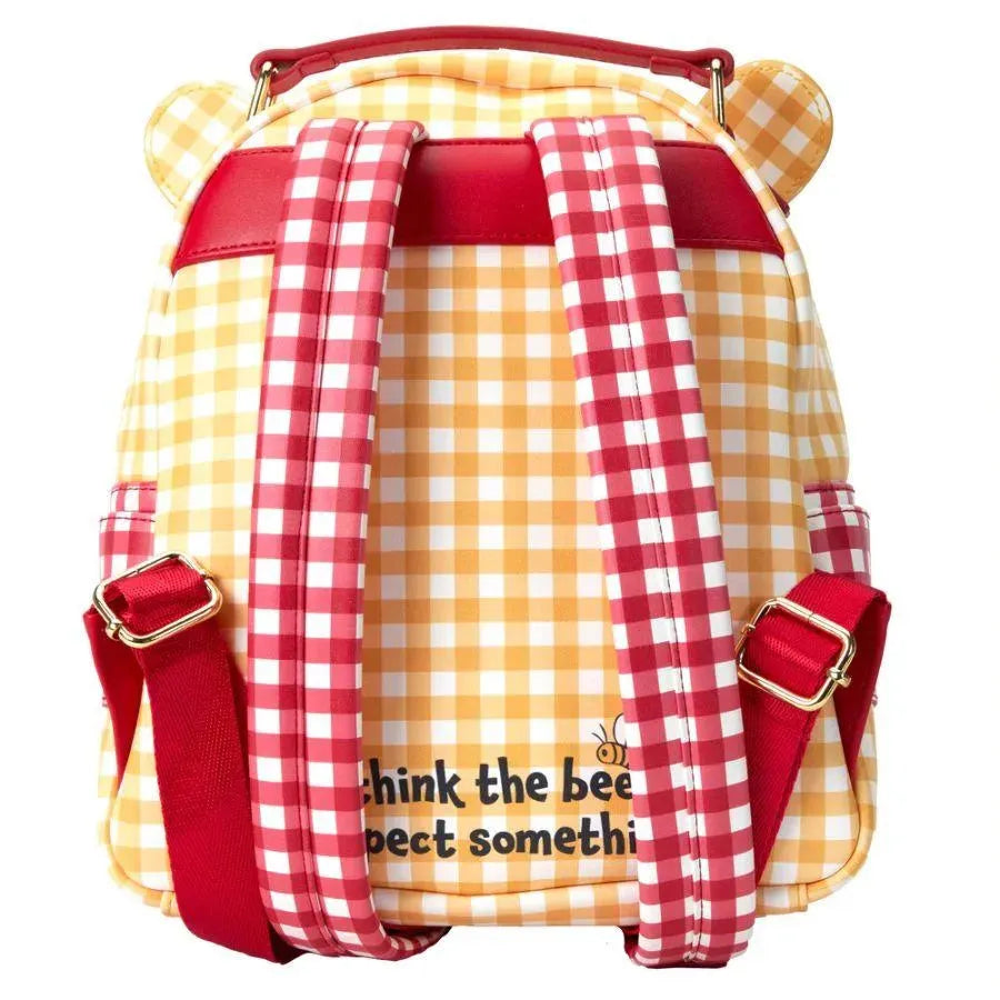 LOUWDBK2202 Winnie the Pooh - Pooh Gingham Mini Backpack - Loungefly - Titan Pop Culture