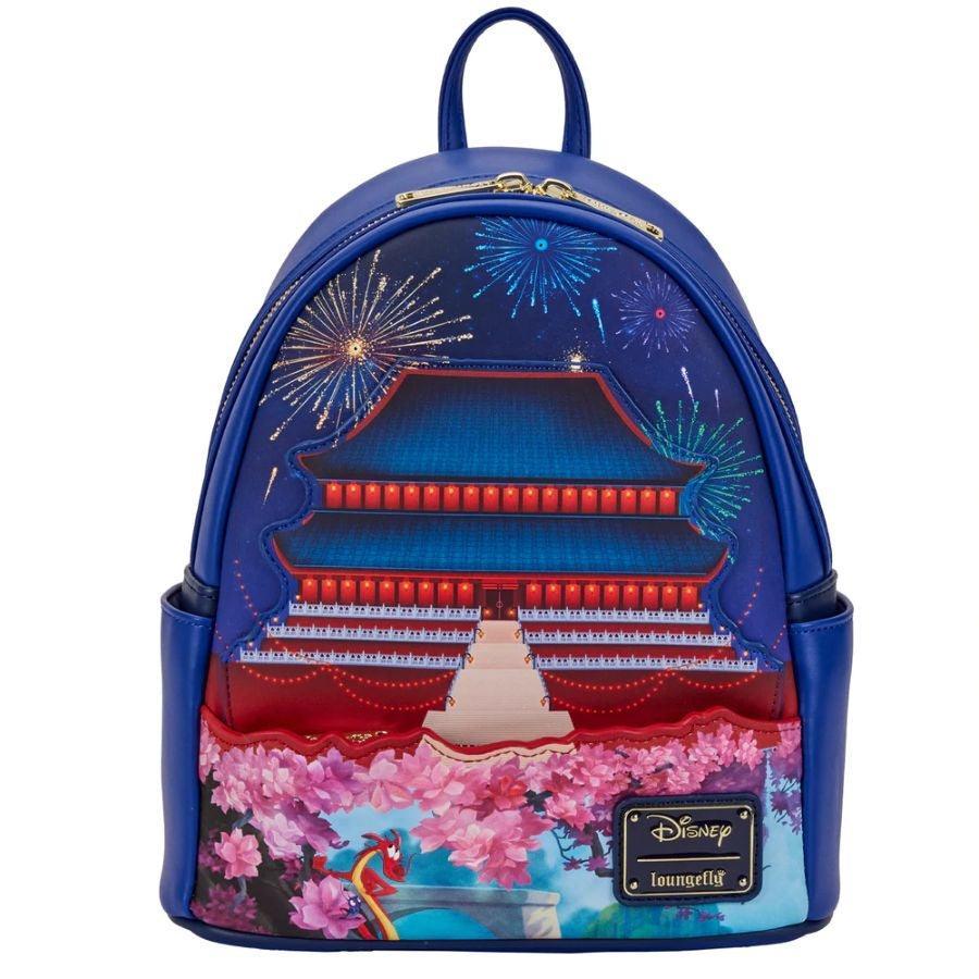 LOUWDBK2205 Mulan - Castle Light Up Mini Backpack - Loungefly - Titan Pop Culture