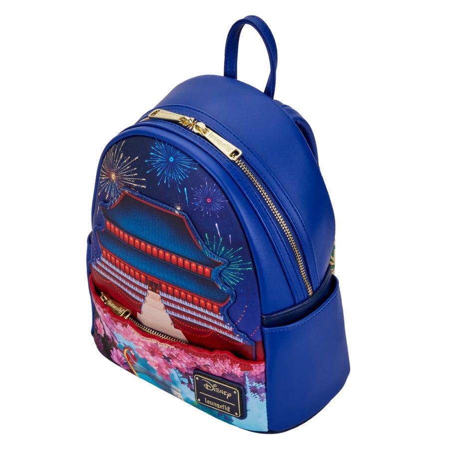 LOUWDBK2205 Mulan - Castle Light Up Mini Backpack - Loungefly - Titan Pop Culture