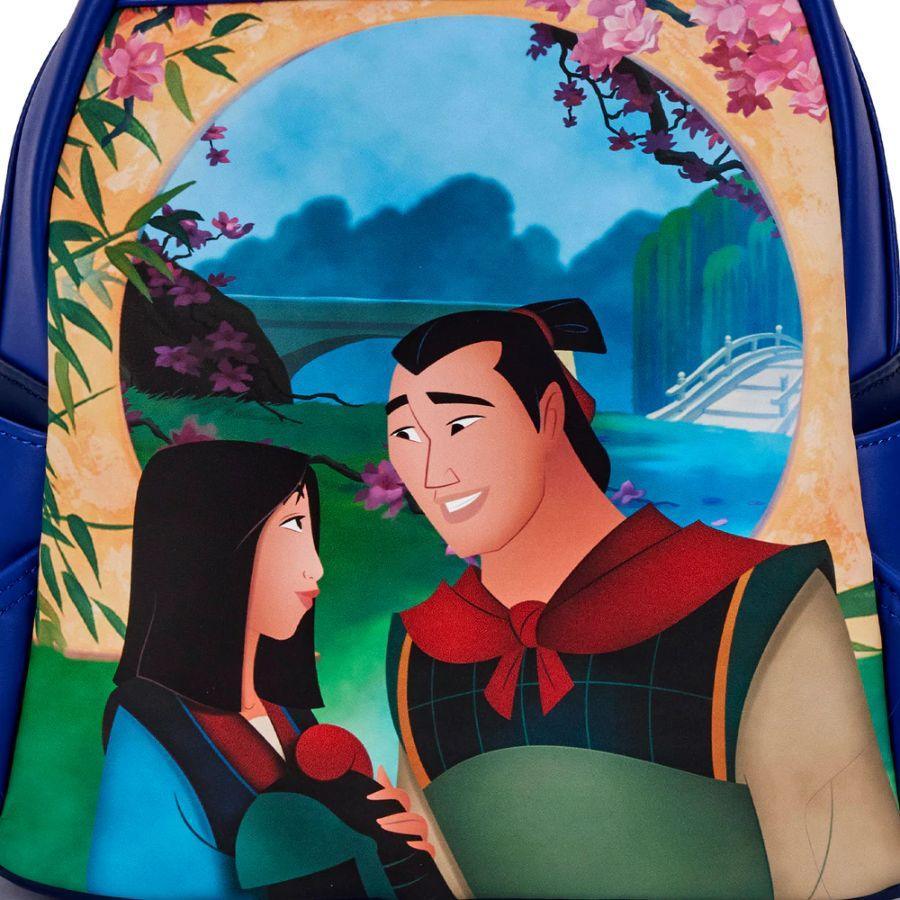 LOUWDBK2205 Mulan - Castle Light Up Mini Backpack - Loungefly - Titan Pop Culture