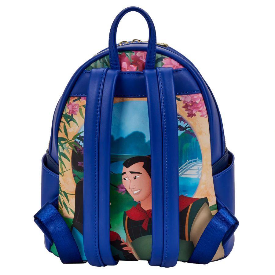 LOUWDBK2205 Mulan - Castle Light Up Mini Backpack - Loungefly - Titan Pop Culture