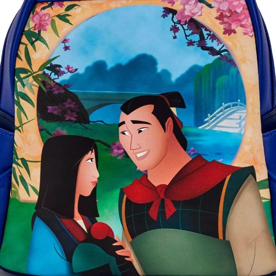 LOUWDBK2205 Mulan - Castle Light Up Mini Backpack - Loungefly - Titan Pop Culture