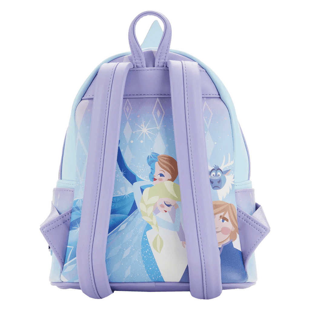 LOUWDBK2226 Frozen - Castle Mini Backpack - Loungefly - Titan Pop Culture
