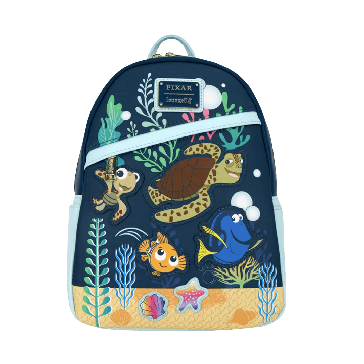 LOUWDBK2281 Finding Nemo - Crush Surf's Up Us Exclusive Mini Backpack - Loungefly - Titan Pop Culture