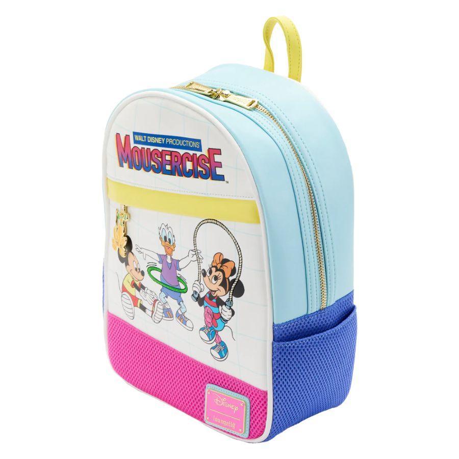 LOUWDBK2353 Disney - Mousercise Mini Backpack - Loungefly - Titan Pop Culture