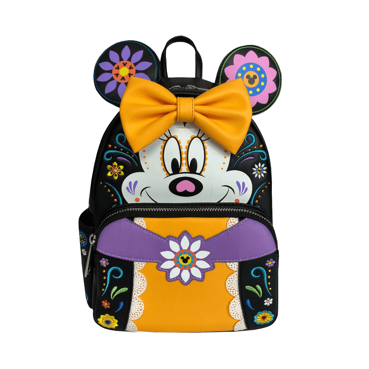 LOUWDBK2425 Disney - Minnie Mouse Sugar Skull US Exclusive Mini Backpack - Loungefly - Titan Pop Culture