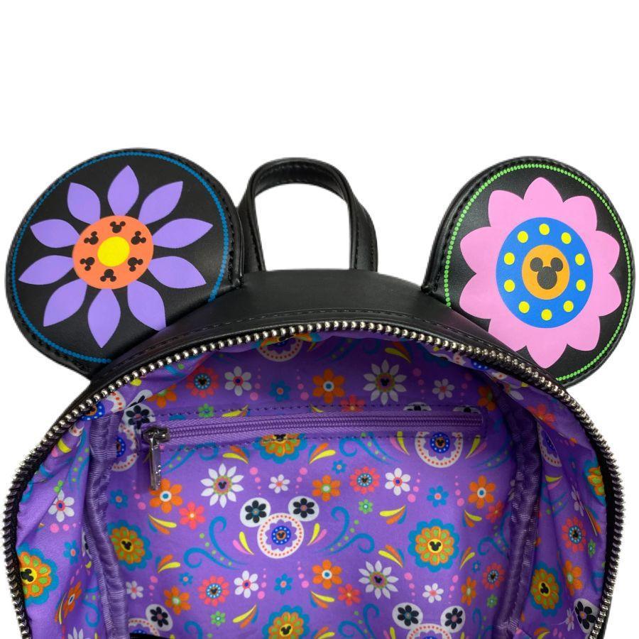 LOUWDBK2425 Disney - Minnie Mouse Sugar Skull US Exclusive Mini Backpack - Loungefly - Titan Pop Culture