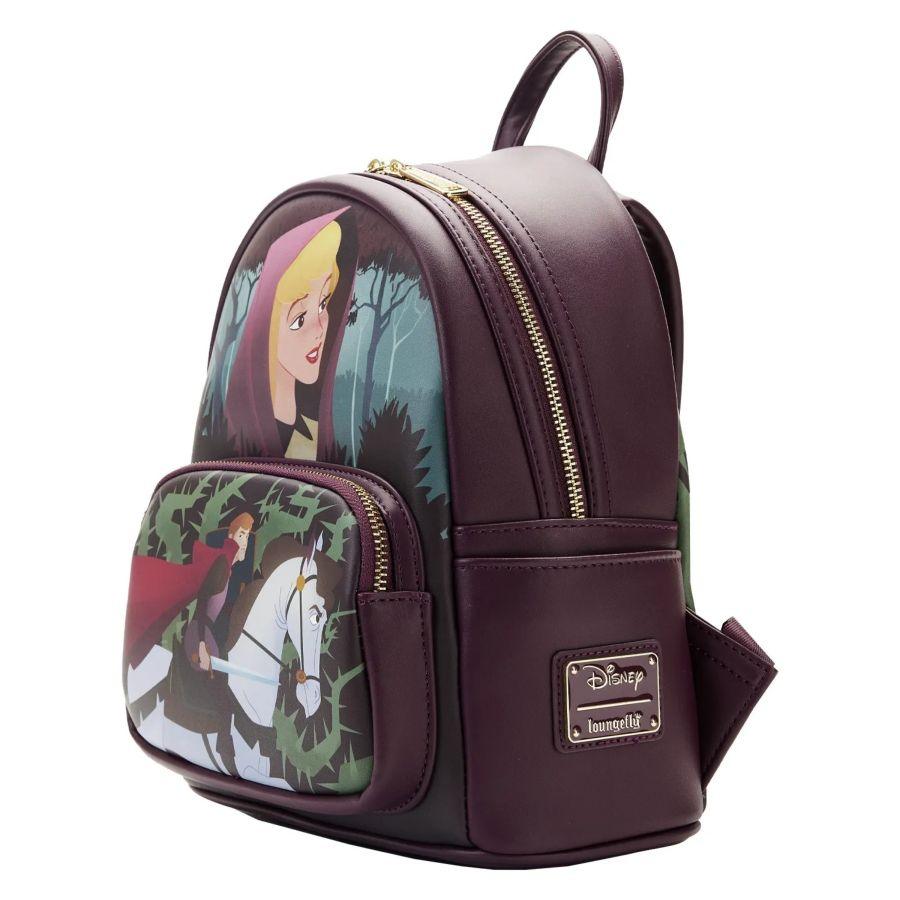 LOUWDBK2443 Sleeping Beauty - Aurora Scene US Exclusive Mini Backpack [RS] - Loungefly - Titan Pop Culture