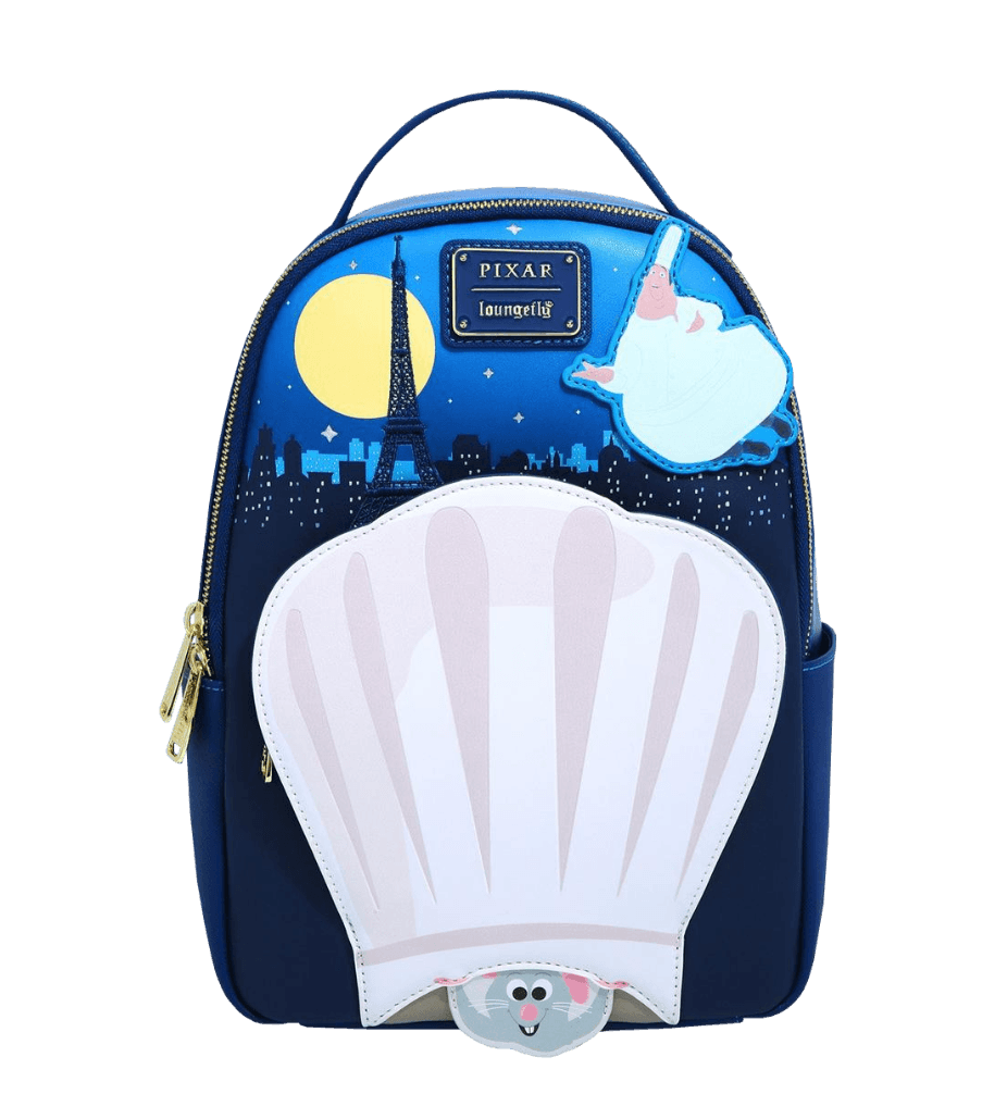 LOUWDBK2465 Ratatouille - Remy in Chef Hat US Exclusive Mini Backpack - Loungefly - Titan Pop Culture