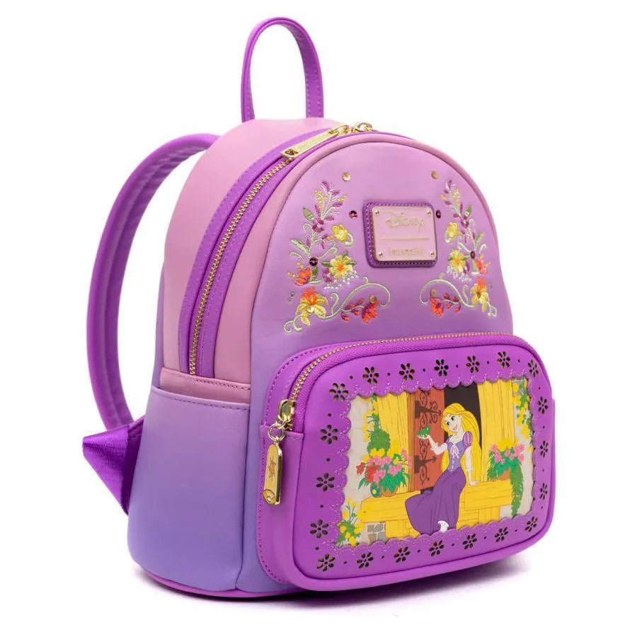 Disney Princess Stories Rapunzel Scene Mini mochila exclusiva de EE. UU. RS Titan Pop Culture