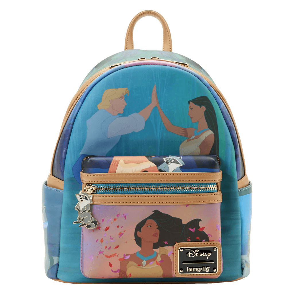 LOUWDBK2622 Pocahontas - Princess Scene Mini Backpack - Loungefly - Titan Pop Culture