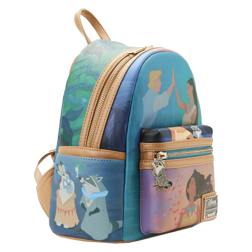 LOUWDBK2622 Pocahontas - Princess Scene Mini Backpack - Loungefly - Titan Pop Culture