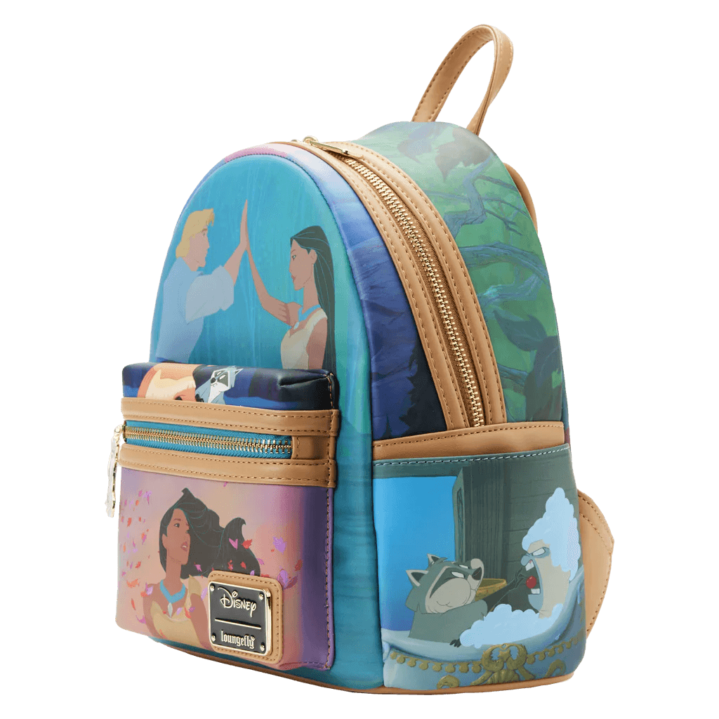 LOUWDBK2622 Pocahontas - Princess Scene Mini Backpack - Loungefly - Titan Pop Culture