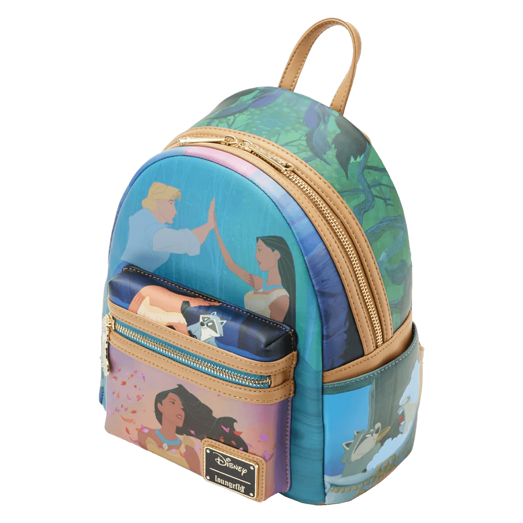 LOUWDBK2622 Pocahontas - Princess Scene Mini Backpack - Loungefly - Titan Pop Culture