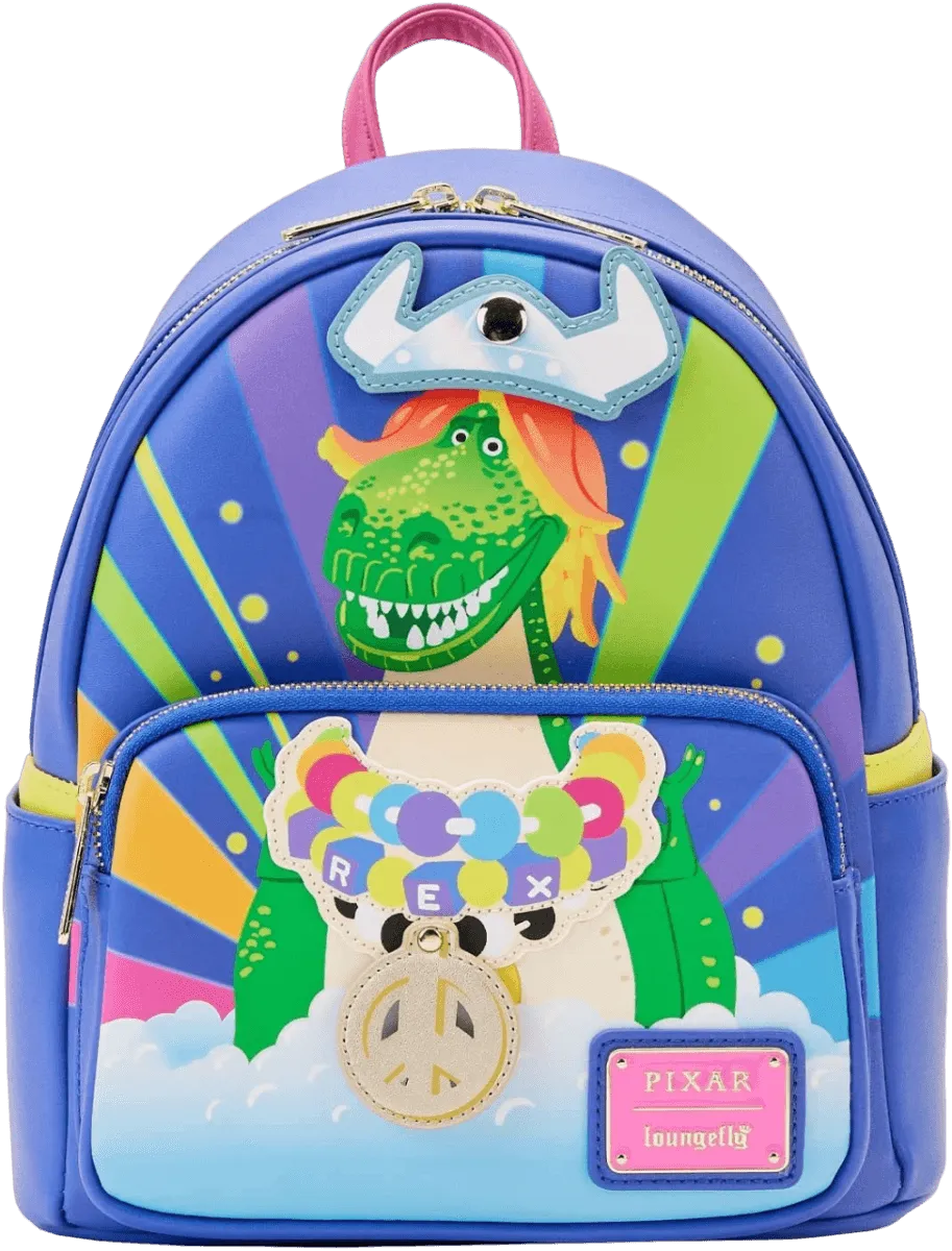 LOUWDBK2645 Toy Story - Partysaurus Rex US Exclusive Mini Backpack [RS] - Loungefly - Titan Pop Culture