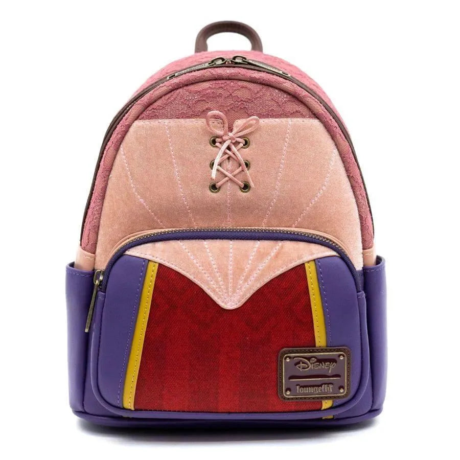 LOUWDBK2681 Hocus Pocus - Sarah Costume Mini Backpack - Loungefly - Titan Pop Culture