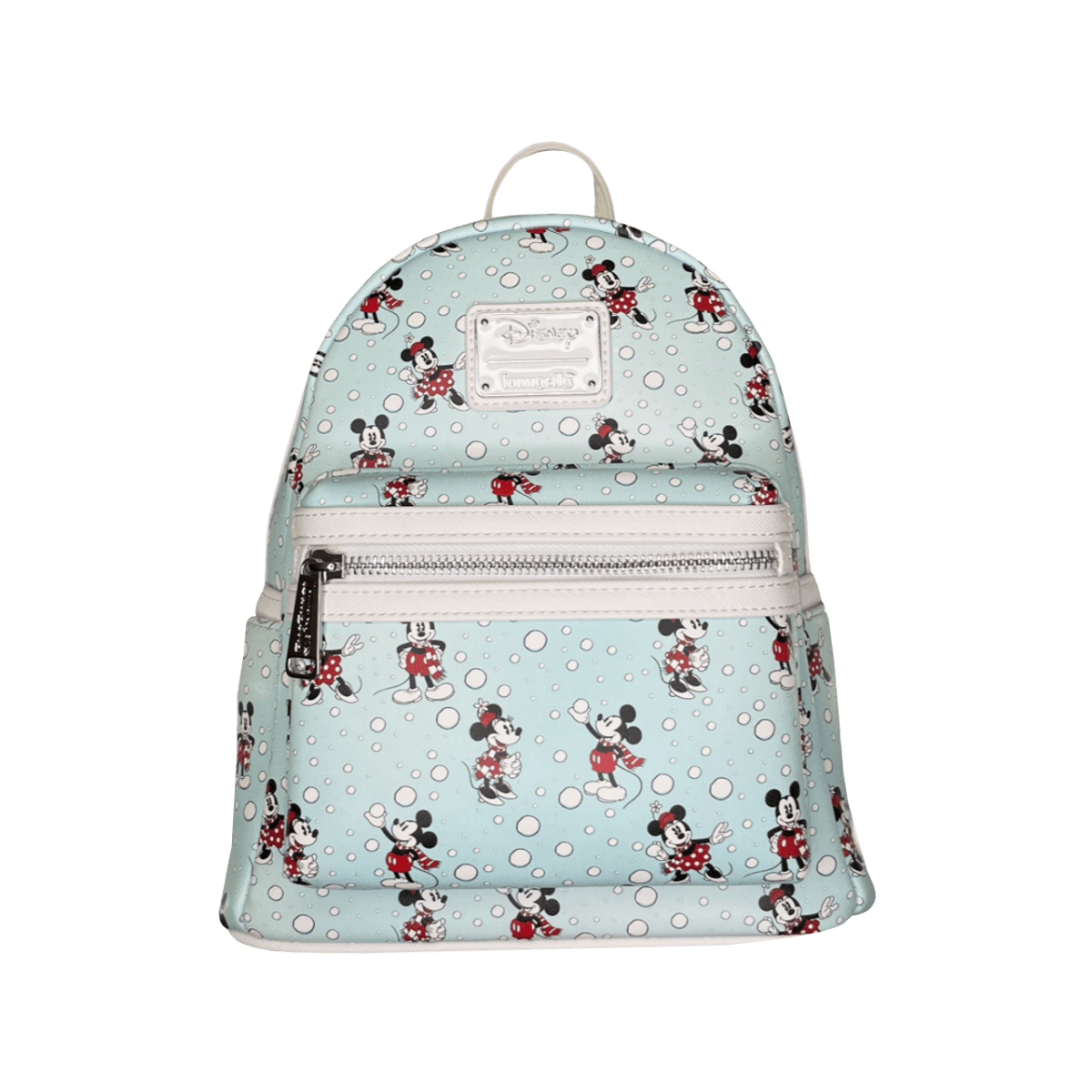 LOUWDBK2710 Disney - Minnie & Mickey Snow US Exclusive Mini Backpack [RS] - Loungefly - Titan Pop Culture