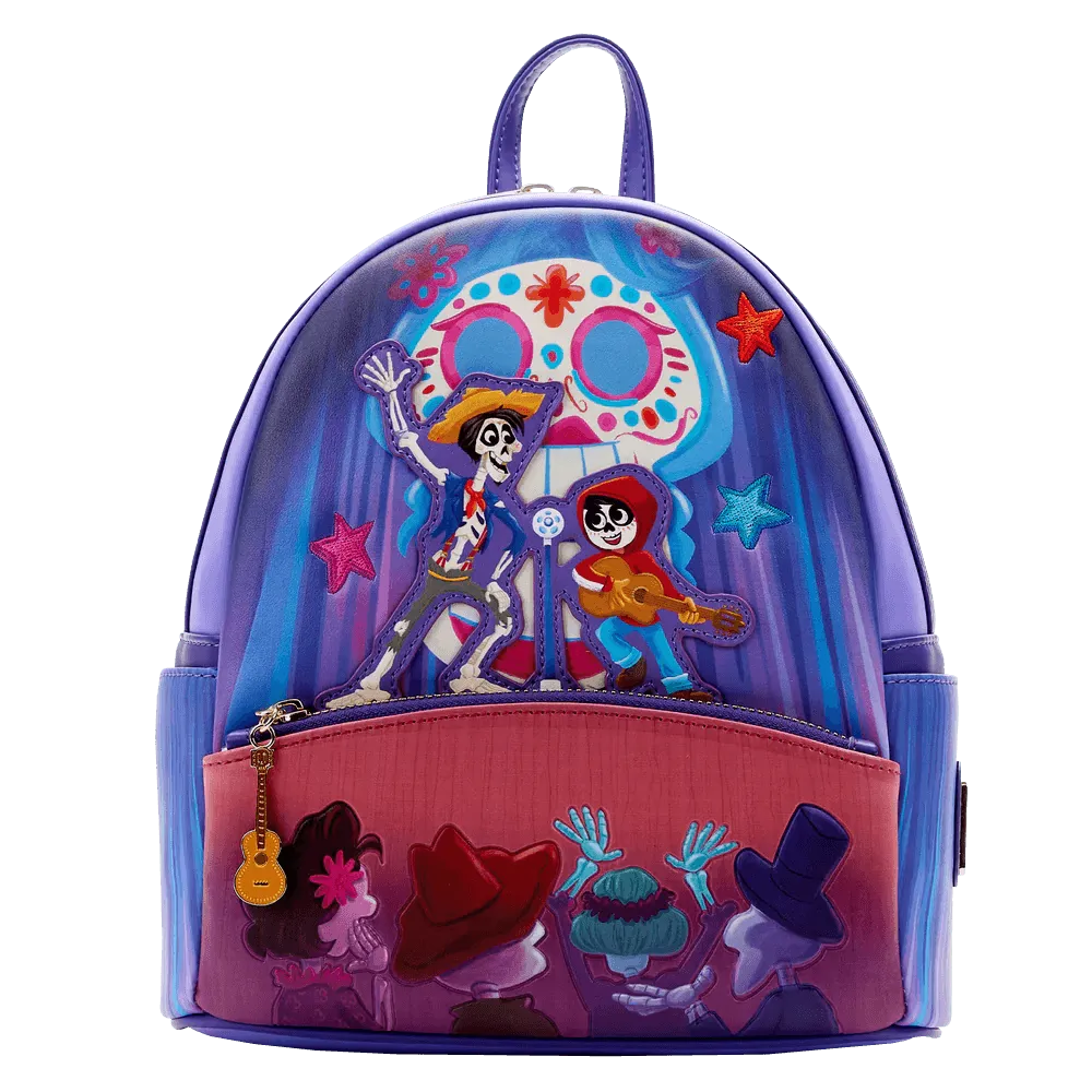 LOUWDBK2762 Coco - Miguel & Hector Performance Mini Backpack - Loungefly - Titan Pop Culture