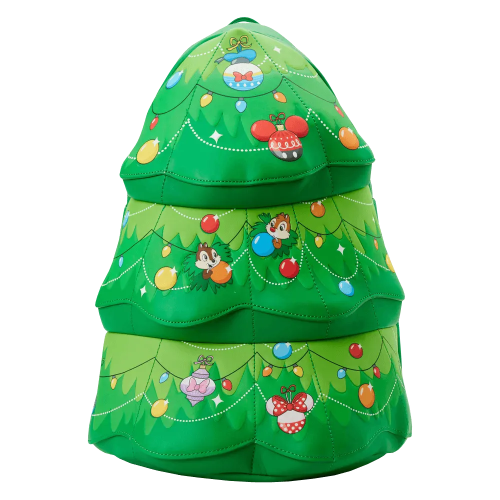 LOUWDBK2772 Disney - Chip & Dale Christmas Tree Ornamental Backpack - Loungefly - Titan Pop Culture