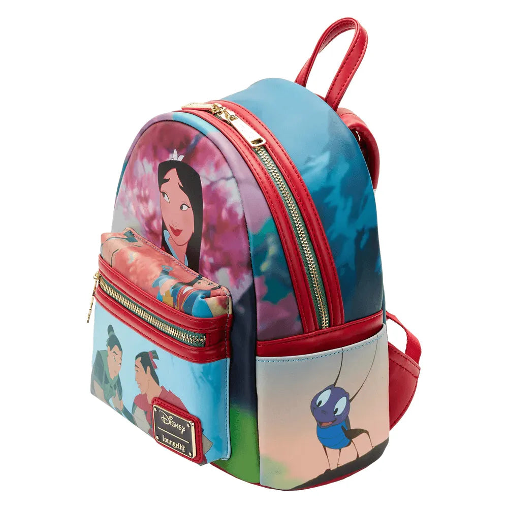 LOUWDBK2785 Mulan (1998) - Princess Scene Mini Backpack - Loungefly - Titan Pop Culture