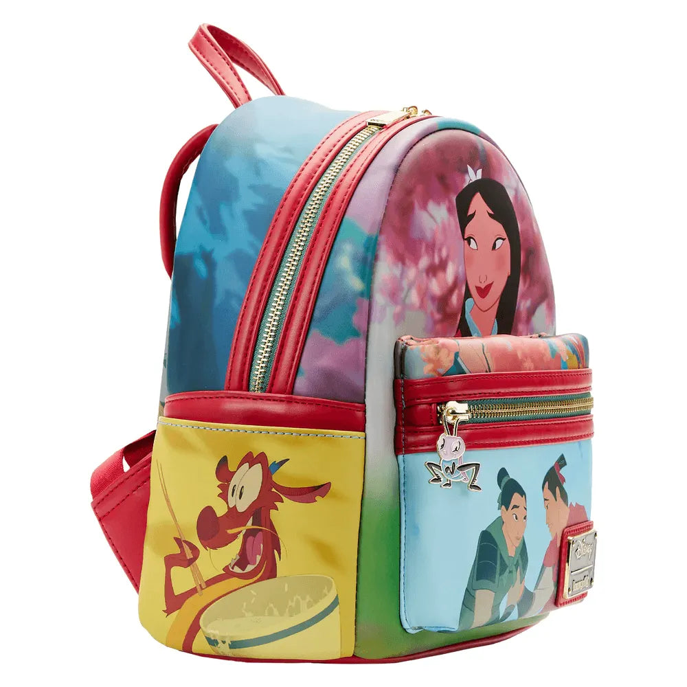 LOUWDBK2785 Mulan (1998) - Princess Scene Mini Backpack - Loungefly - Titan Pop Culture