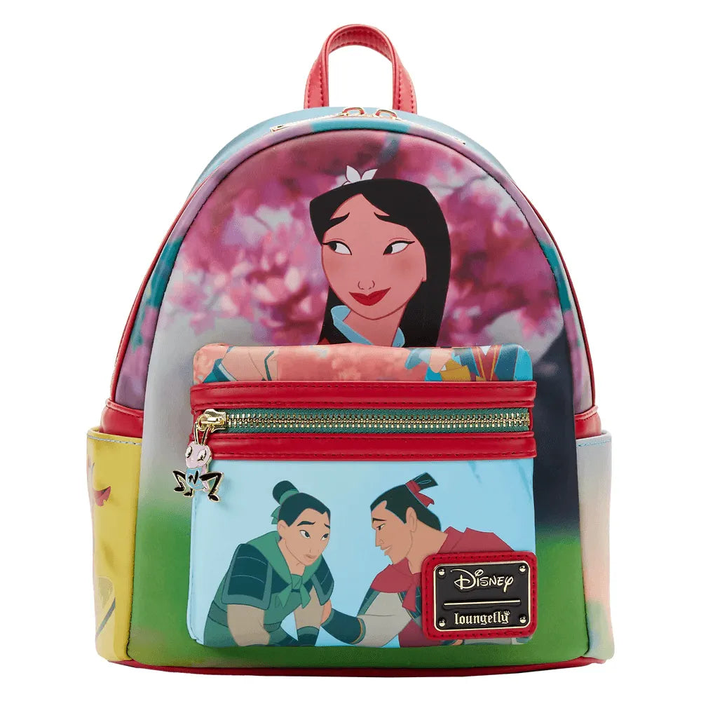 LOUWDBK2785 Mulan (1998) - Princess Scene Mini Backpack - Loungefly - Titan Pop Culture