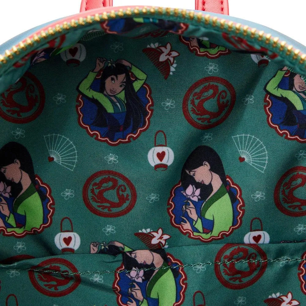 LOUWDBK2785 Mulan (1998) - Princess Scene Mini Backpack - Loungefly - Titan Pop Culture