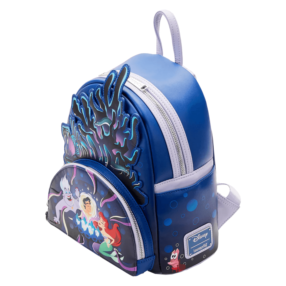 LOUWDBK2793 The Little Mermaid (1989) - Ursula Lair Glow Mini Backpack - Loungefly - Titan Pop Culture