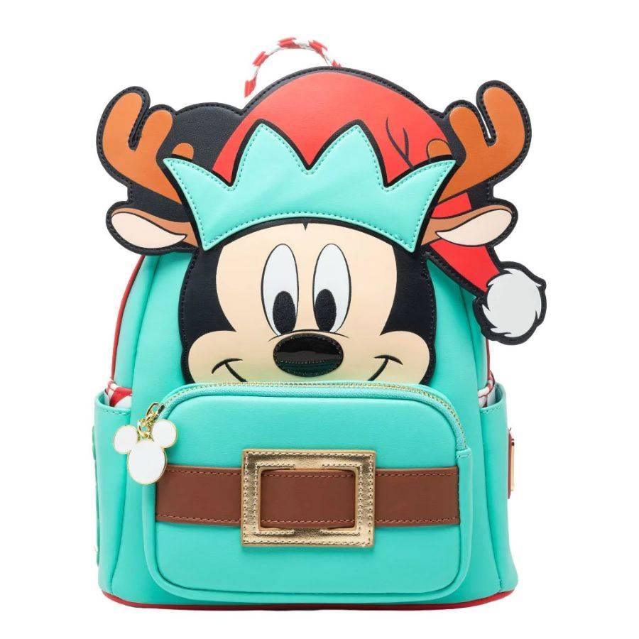 LOUWDBK2808 Disney - Mickey Mouse Reindeer Cosplay Backpack [RS] - Loungefly - Titan Pop Culture