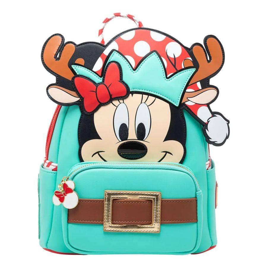 LOUWDBK2809 Disney - Minnie Mouse Reindeer Cosplay Backpack [RS] - Loungefly - Titan Pop Culture