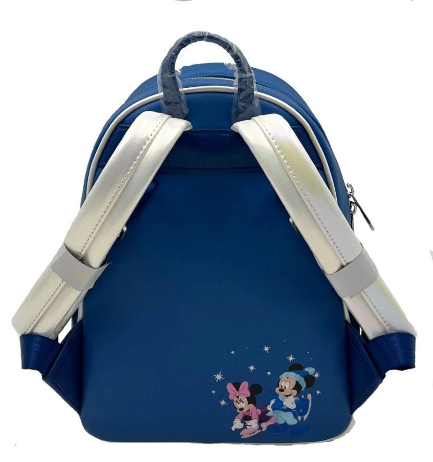 LOUWDBK2810 Disney - Mickey & Minnie Winter Scene US Exclusive Mini Backpack [RS] - Loungefly - Titan Pop Culture