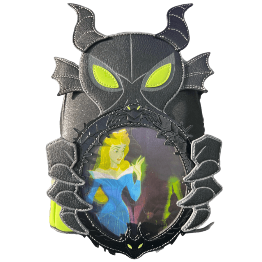 LOUWDBK2815 Sleeping Beauty - Maleficent Dragon US Exclusive Lenticular Mini Backpack [RS] - Loungefly - Titan Pop Culture