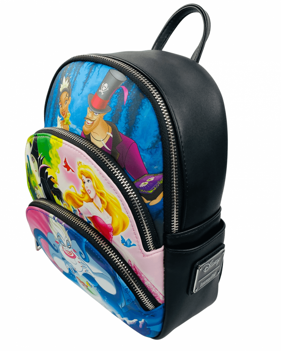 LOUWDBK2817 Disney - Good Vs Evil Scene Backpack [RS] - Loungefly - Titan Pop Culture