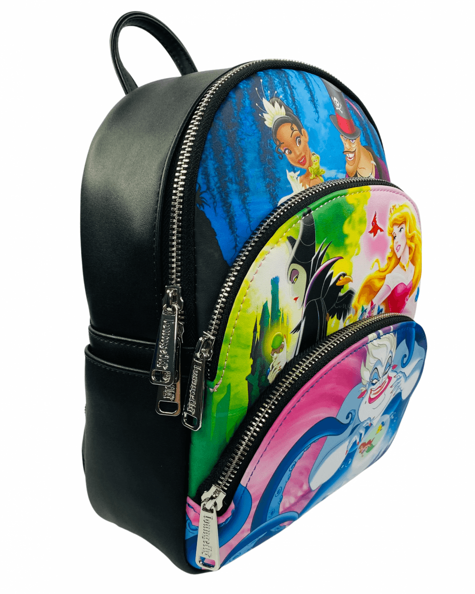 LOUWDBK2817 Disney - Good Vs Evil Scene Backpack [RS] - Loungefly - Titan Pop Culture