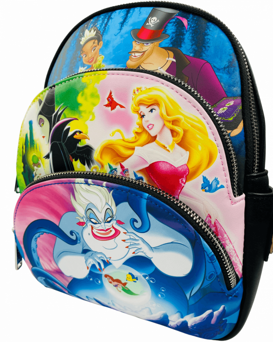 LOUWDBK2817 Disney - Good Vs Evil Scene Backpack [RS] - Loungefly - Titan Pop Culture