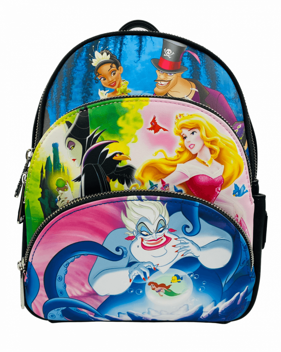 LOUWDBK2817 Disney - Good Vs Evil Scene Backpack [RS] - Loungefly - Titan Pop Culture