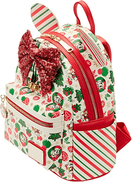 LOUWDBK2893 Disney - Minnie Clause Mini Backpack [RS] - Loungefly - Titan Pop Culture