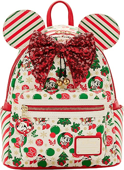 LOUWDBK2893 Disney - Minnie Clause Mini Backpack [RS] - Loungefly - Titan Pop Culture