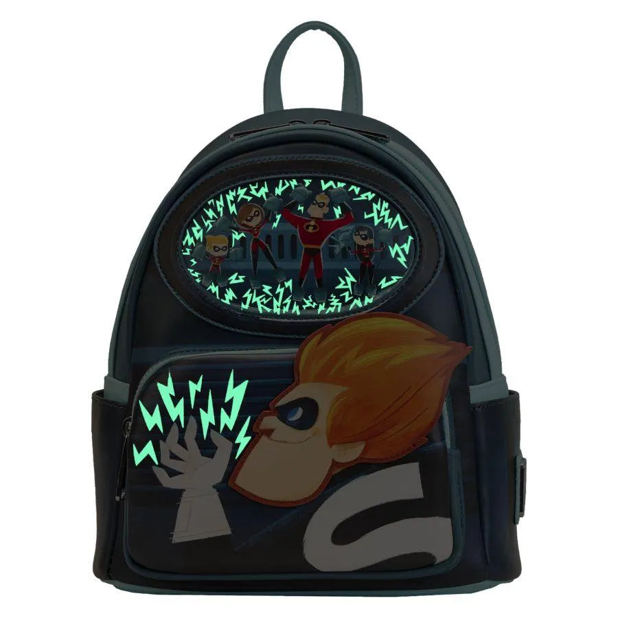 LOUWDBK2929 The Incredibles Syndrome Glow Mini Backpack - Loungefly - Titan Pop Culture