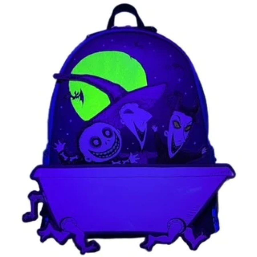 LOUWDBK3057 The Nightmare Before Christmas - Lock, Shock and Barrel Bathtub US Exclusive Backpack [RS] - Loungefly - Titan Pop Culture