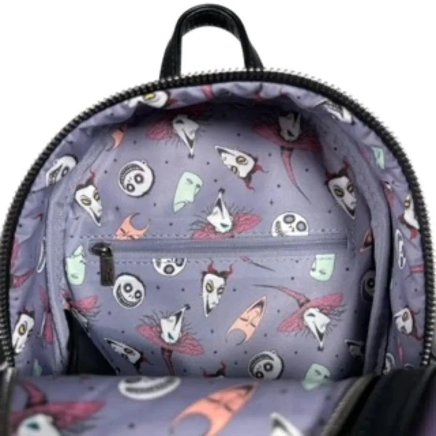 LOUWDBK3057 The Nightmare Before Christmas - Lock, Shock and Barrel Bathtub US Exclusive Backpack [RS] - Loungefly - Titan Pop Culture