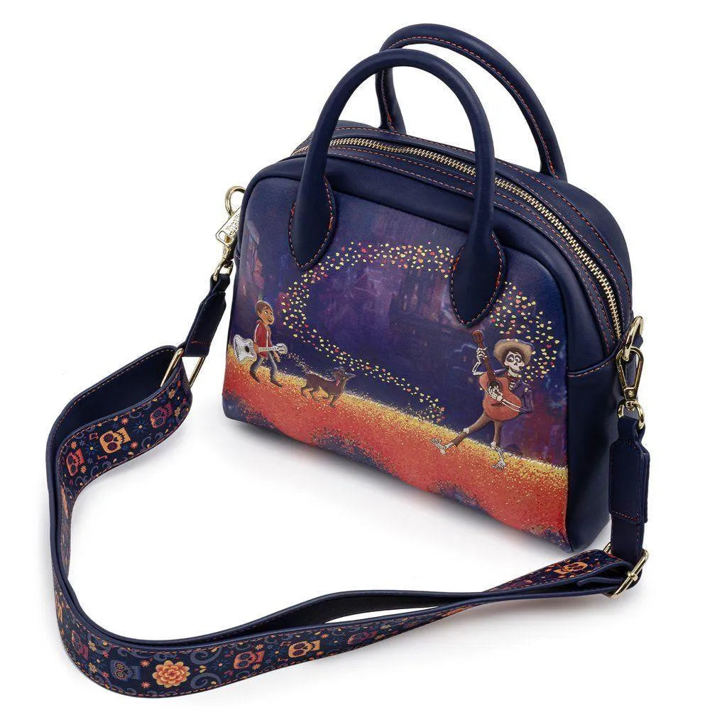 LOUWDTB2313 Coco - Marigold Bridge Guitar Strap Crossbody - Loungefly - Titan Pop Culture